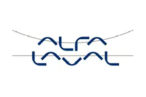 Alfa Laval logo – Authorized distributor products from OILMENS Fluid Handling for heat exchangers and pumps